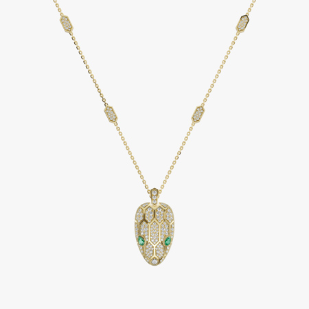 Viper Style Jewelry Necklace